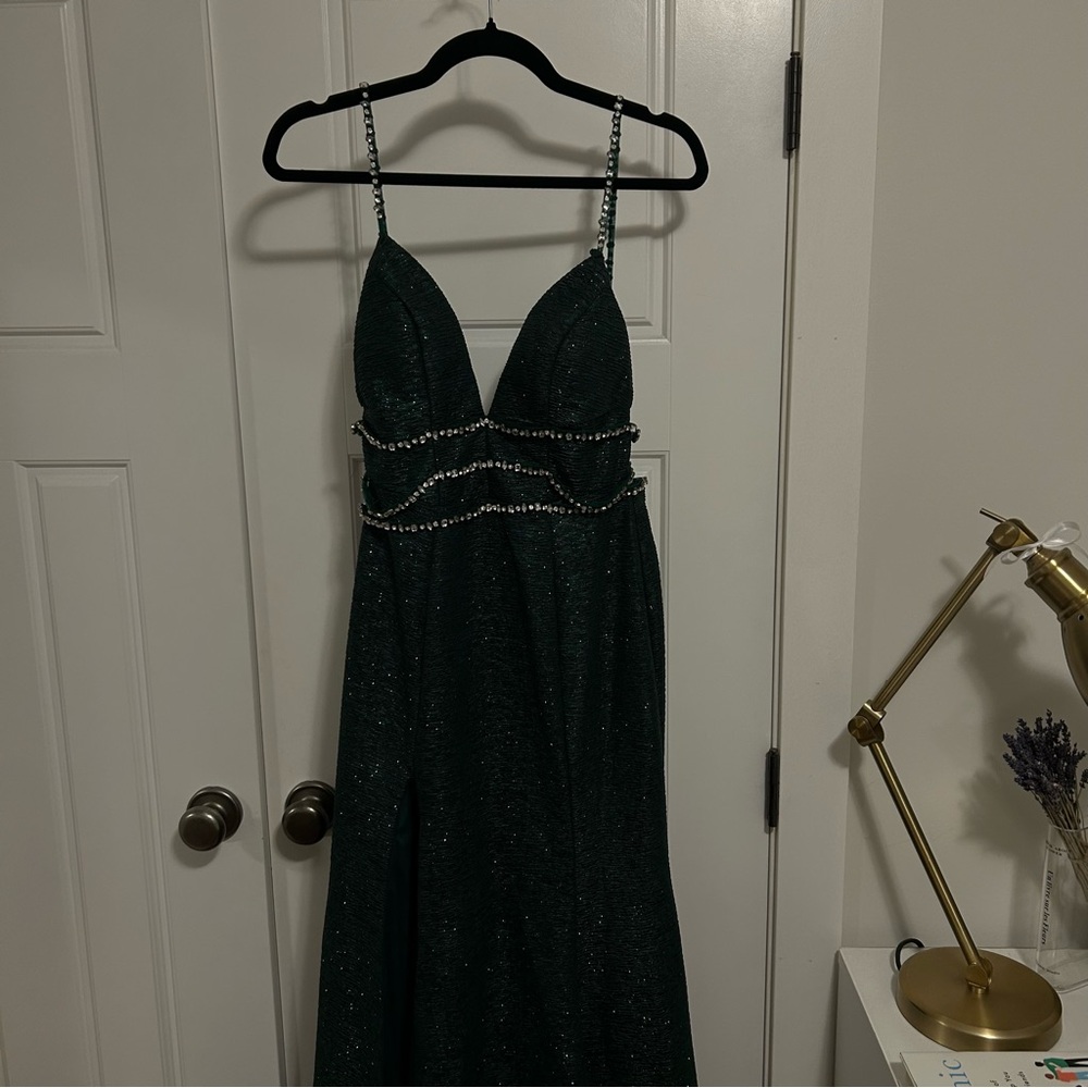 Formal green dress